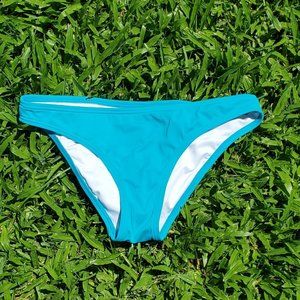 Blue Victoria Secret bikini bottoms